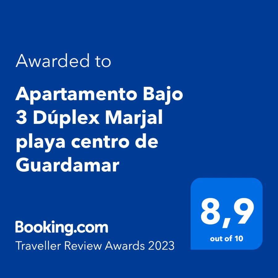 Apartamento Bajo 3 Duplex Marjal Playa Centro De Guardamar Guardamar del Segura Exteriör bild